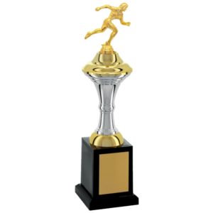 Troféu de Atletismo Feminino com 38cm