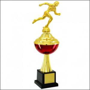 Troféu de Atletismo Feminino com 34cm