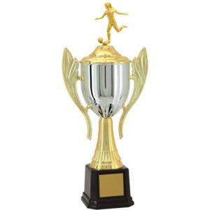 Troféu de Futebol Feminino com 63cm - Image 1