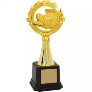 Troféu de Tênis de Mesa com 27cm
