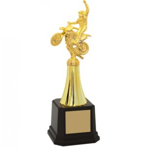 Troféu de Motocross com 27 cm