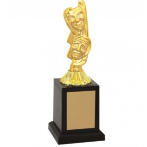 Troféu de Teatro com 23cm
