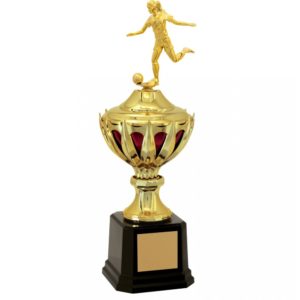 Troféu de Futebol Feminino com 50cm - Image 1