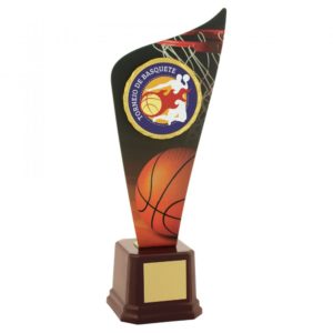 TROFÉU DE BASQUETE COM 46CM