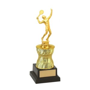 Troféu de Tênis de Campo com 28cm
