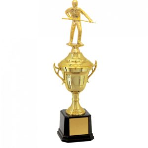 Troféu de Snooker / Sinuca com 34CM