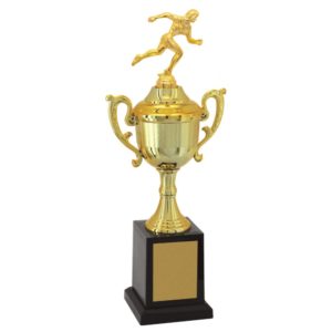 Troféu de Atletismo Feminino com 37cm