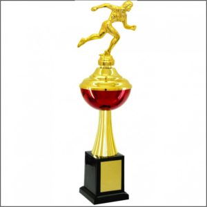 Troféu de Atletismo Feminino com 38cm