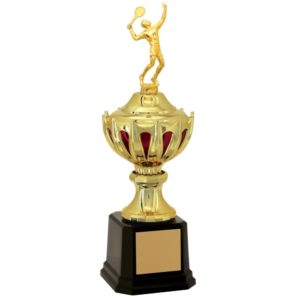 Troféu de Tênis de Campo com 43cm