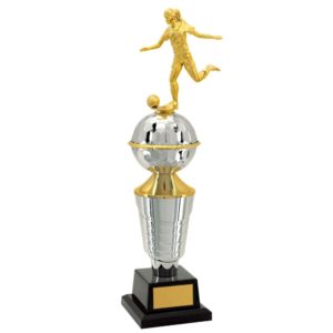 Troféu de Futebol Feminino com 49cm - Image 1