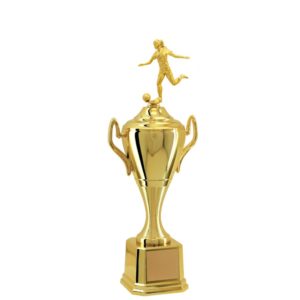Troféu de Futebol Feminino com 52cm