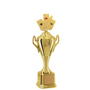 Troféu de Baralho com 52cm