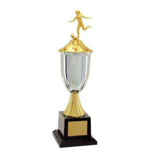 Troféu de Futebol Feminino com 47cm - Image 1