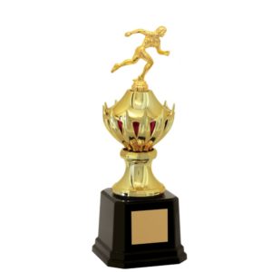 Troféu de Atletismo Feminino com 36cm
