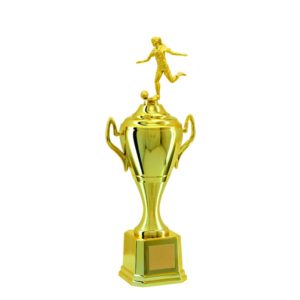 Troféu de Futebol Feminino com 42cm