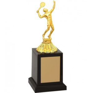 Troféu de Tênis de Campo com 23cm