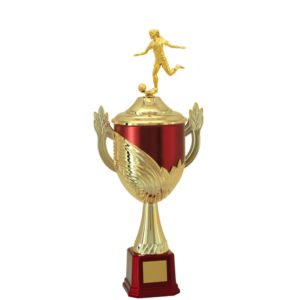 Troféu de Futebol Feminino com 52CM - Image 1