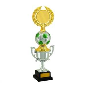 Troféu de futebol com 29cm