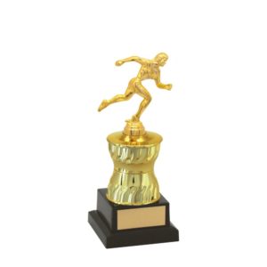 Troféu de Atletismo Feminino com 28cm