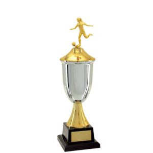Troféu de Futebol feminino com 42cm - Image 1