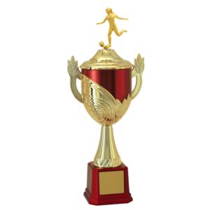 Troféu de Futebol Feminino com 57CM