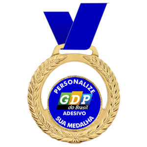 Medalha com 4,5cm de diâmetro M41000