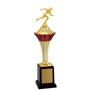 Troféu de Atletismo Feminino com 39cm