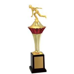 Troféu de Bocha com 39cm