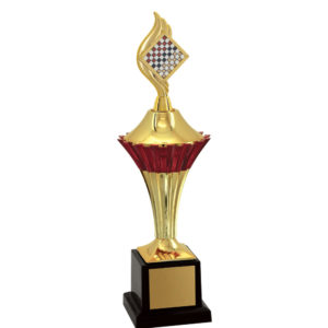 Troféu de Damas com 34cm 500112-FDAMD-001