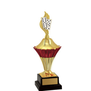 Troféu de Dominó com 29cm 500113-FDMD-001