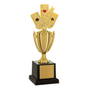 Troféu de Baralho com 28cm 501582-BR-020
