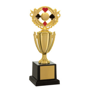 Troféu de Baralho com 28cm 501582-BR-060