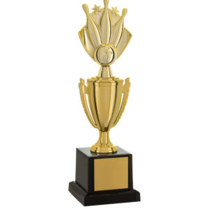 Troféu de Boliche/Bolão com 28cm 501582-FBL-001