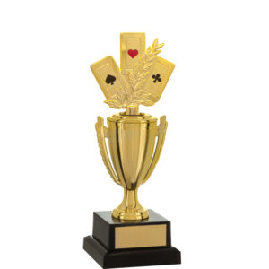 Troféu de Baralho com 26cm 501583-BR-020