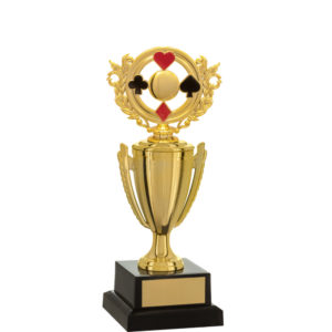Troféu de Baralho com 26cm 501583-BR-060