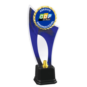 Troféu especial de acrílico com 32cm