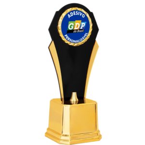 Troféu de acrílico com 30cm