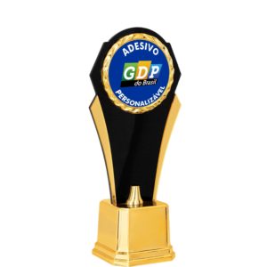 Troféu de acrílico com 28cm