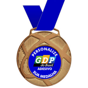 Medalha com 6cm de diâmetro M60001 - Image 3