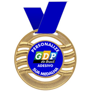 Medalha com 6,5cm de diâmetro M65000