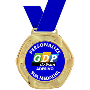 Medalha com 7,5cm de diâmetro M75001
