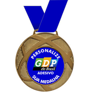 Medalha com 8cm de diâmetro M80001 - Image 3