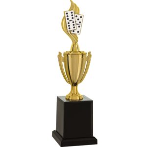 Troféu de Dominó com 31cm 501581-FDMD-001