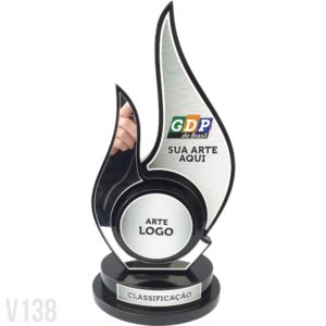 Troféu de MDF Exclusivo V138 20cm a 60cm
