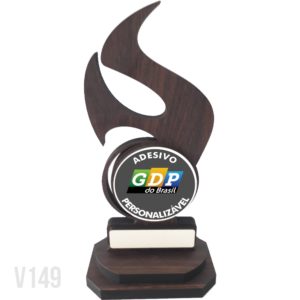Troféu de MDF Exclusivo V149 20cm a 35cm