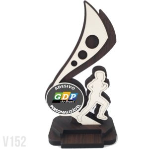 Troféu de MDF Corrida V152 20cm a 35cm