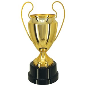 Taça aberta em metal com 64cm 700731