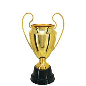 Taça aberta em metal com 55cm 700732