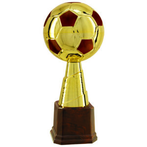 Troféu vencedor de futebol com 30cm 504173