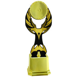 Troféu vencedor de acrílco com 38cm 504210